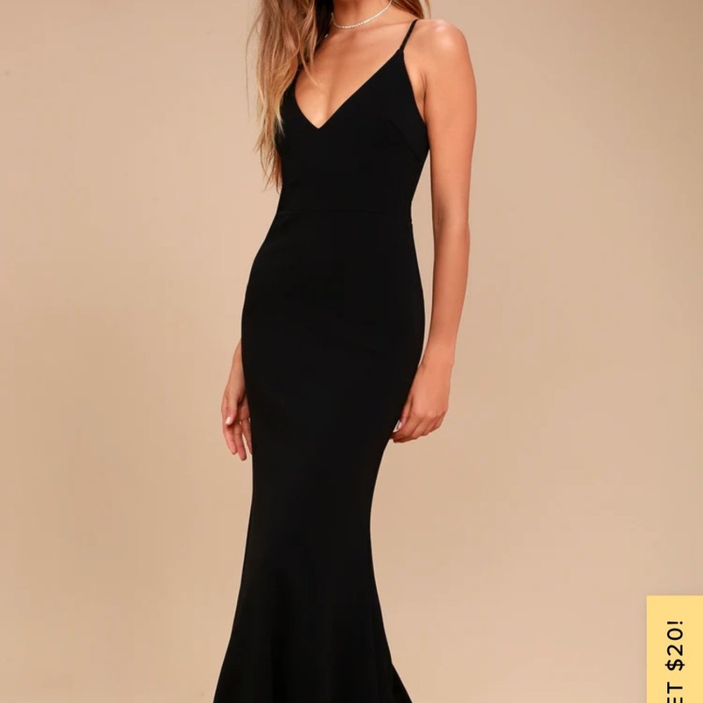 Black XS Lulu's Dress Never Worn With Tags